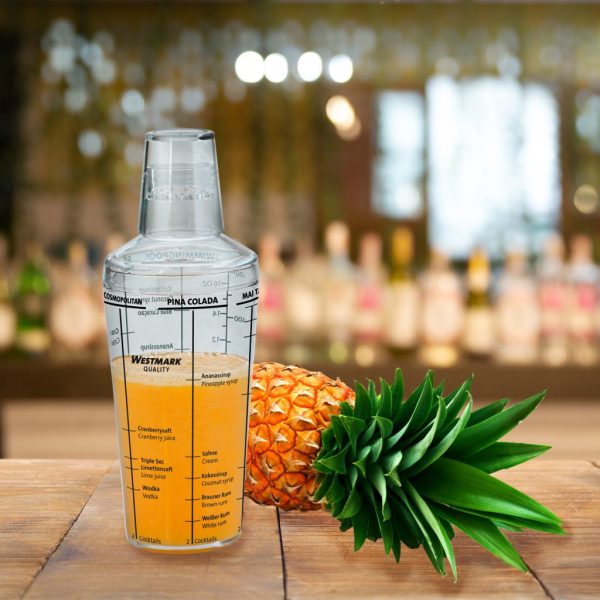 کوکتل شیکر 500ml کازابلانکا اکرولیک WestMark