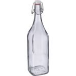 بطری شیشه مربع 1لیتر درقفلی WestMark - Image 2