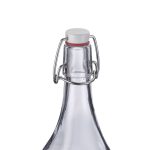 بطری شیشه مربع 1لیتر درقفلی WestMark - Image 4