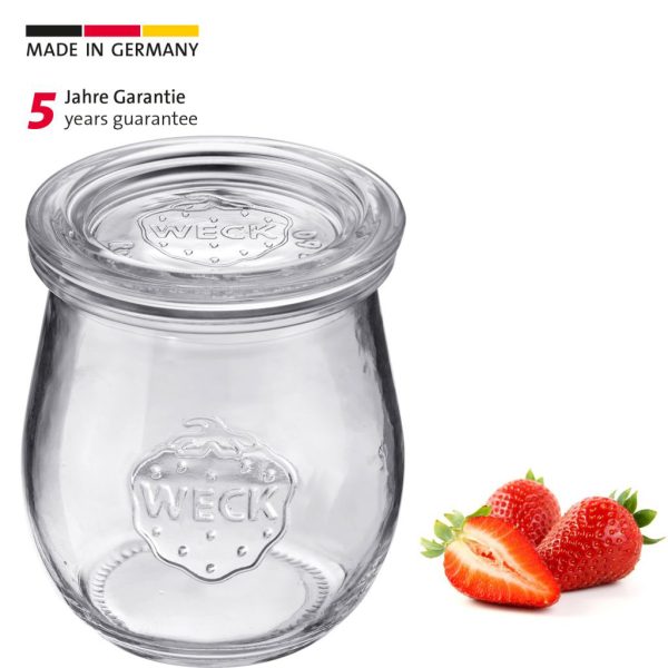 شیشه 220 Tulpe Weck در کلیپسی WestMark