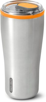 تراول ماگ 600 BAM استیل درب نارنجی Black+Blum - Image 2
