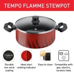سرویس 4قابلمه بزرگ Tempo Flame تفال - تصویر 5